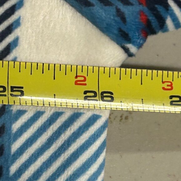 Spark Paws Mens Size 2XL Human Hoodie Blue and Red Plaid EUC - Picture 10 of 11